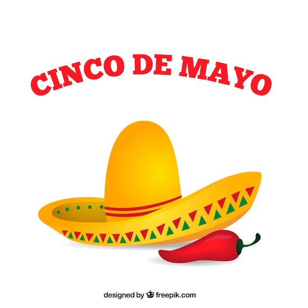 Free vector cinco de mayo background