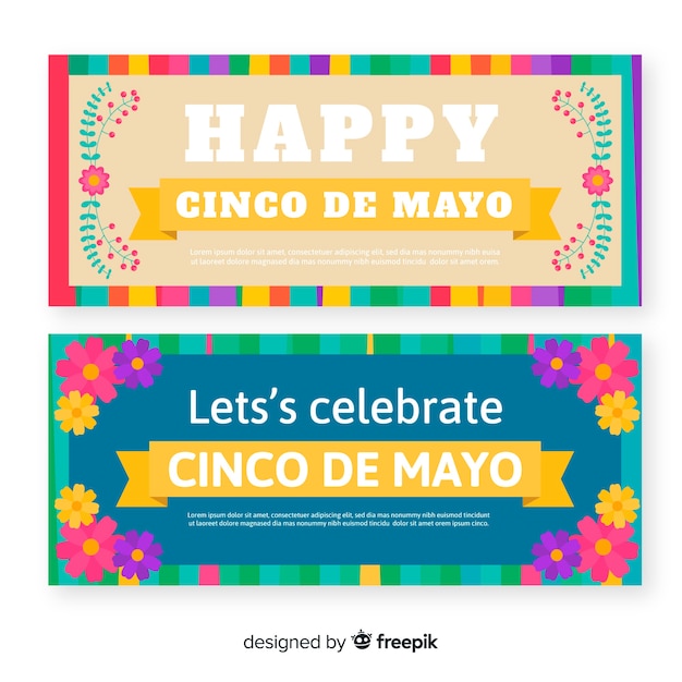 Cinco de mayo banner