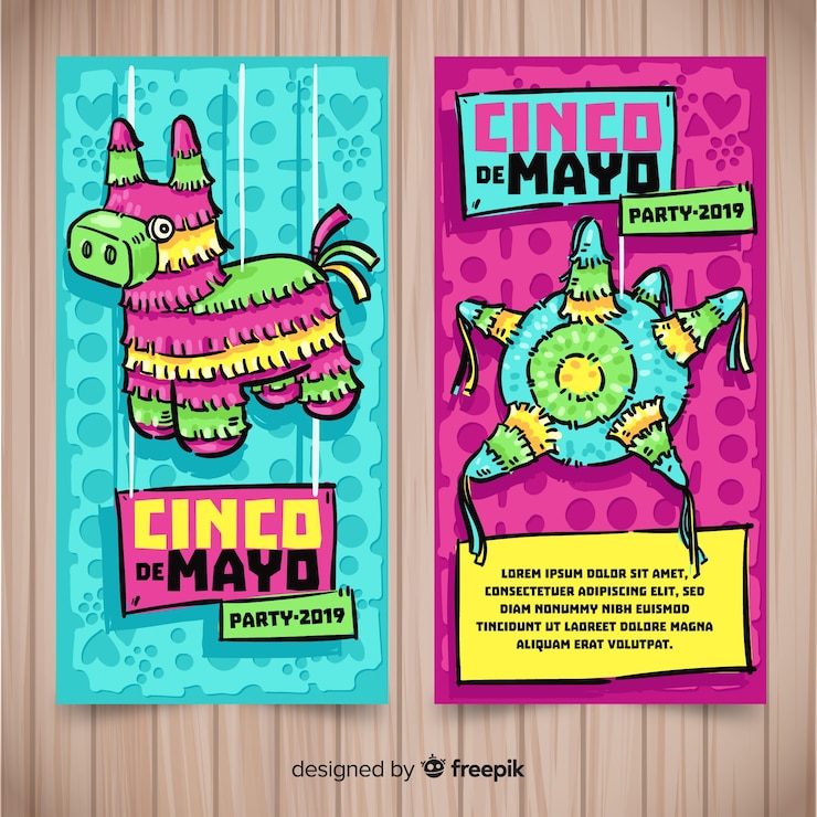 Free Vector cinco de mayo banners