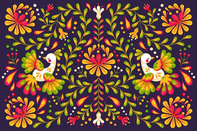 Free vector cinco de mayo festival colourful background