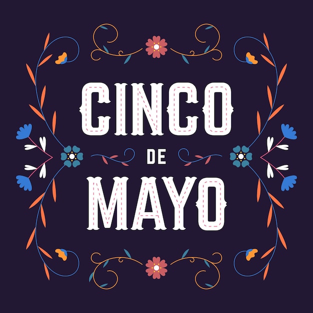 Cinco de mayo flat design