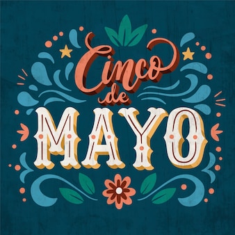 Cinco De Mayo Lettering