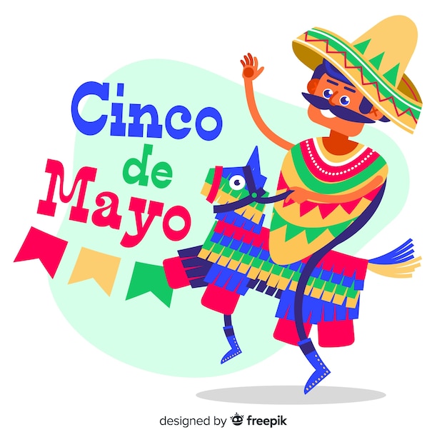 Бесплатное векторное изображение Синко де майо