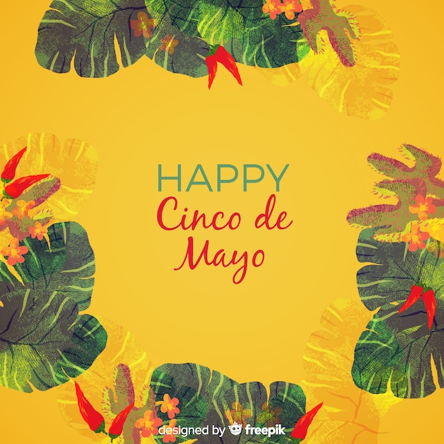 Free vector cinco de mayo