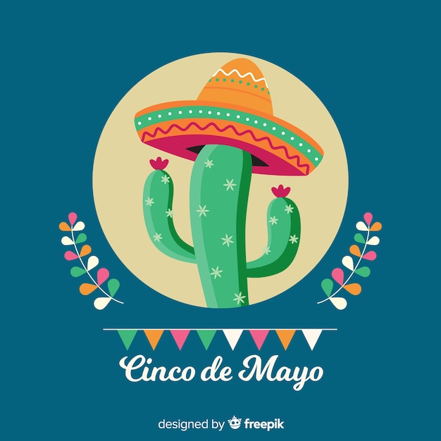 Vettore gratuito cinco de mayo