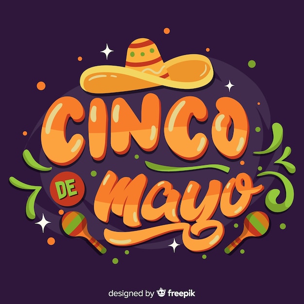 Vettore gratuito cinco de mayo