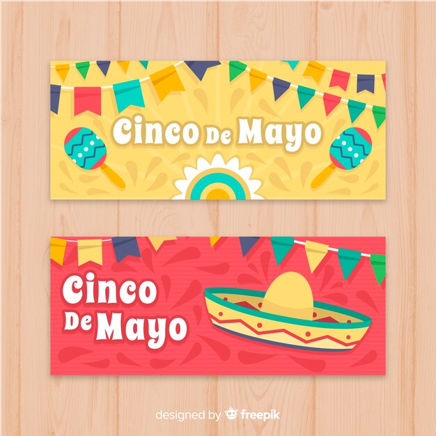 Vettore gratuito cinco de mayo