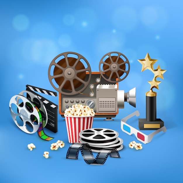 Free vector cinema realistic