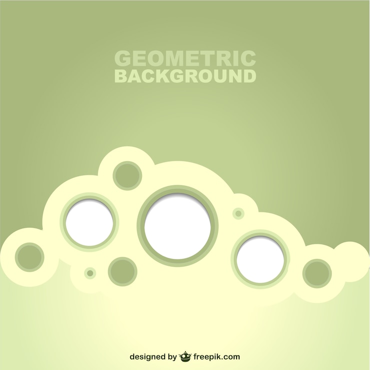 मुफ़्त वेक्टर circle abstract background template