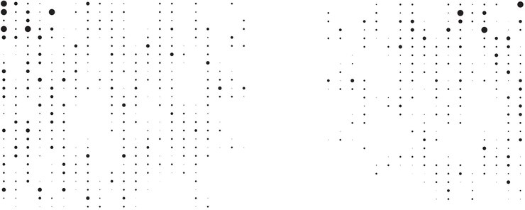 Free Vector circle geometric shape in white background