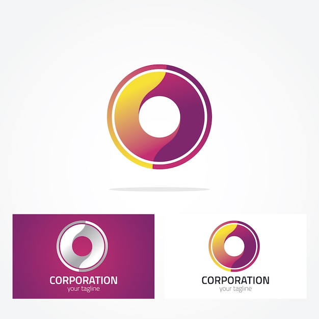 Дизайн логотипа кругов