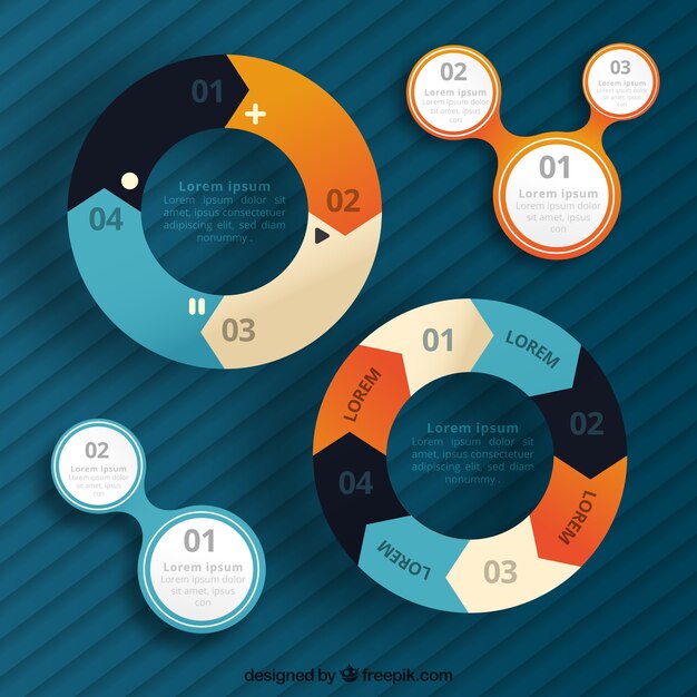 Circles infographic