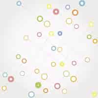 Free vector circular abstract background