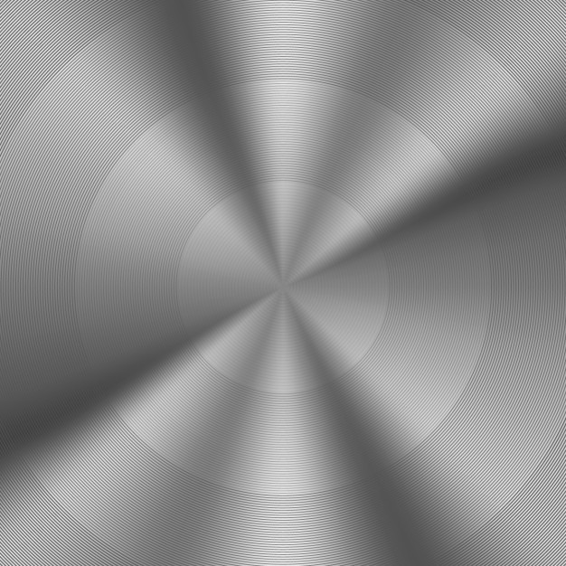 Free vector circular metallic shapes background