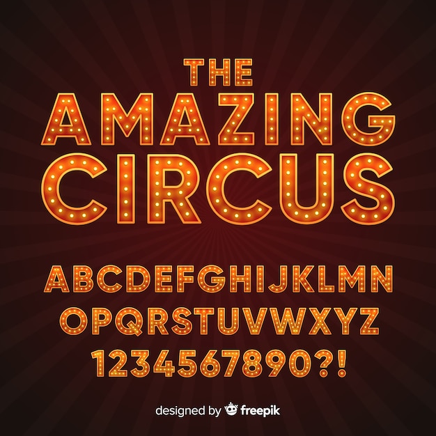 Цирковой алфавит