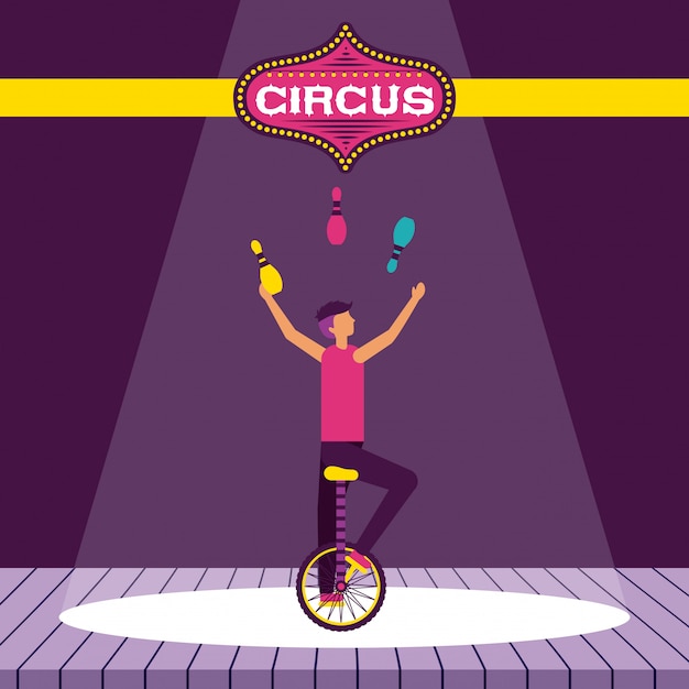 Free vector circus fun fair