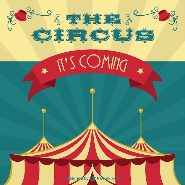 Circus tent background