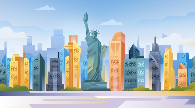 City landmarks - background for video conferencing