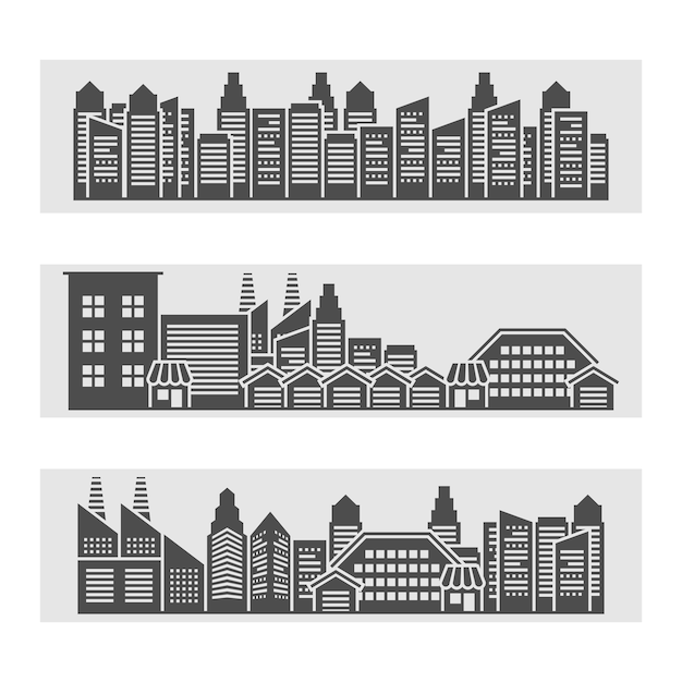 Cityscape banner