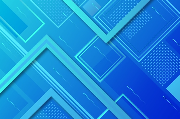 Classic blue background abstract style with squares