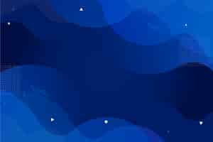 Free vector classic blue wallpaper abstract style