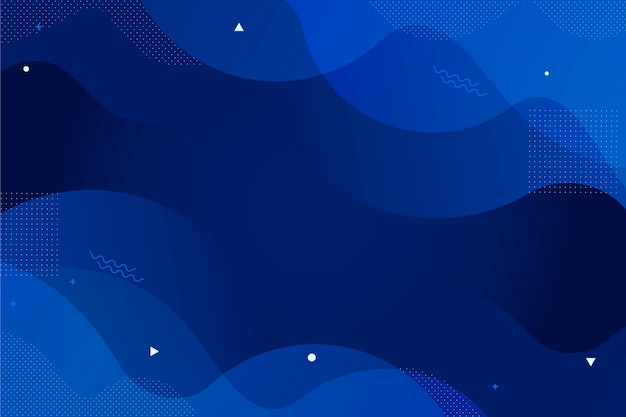 Classic blue wallpaper abstract style
