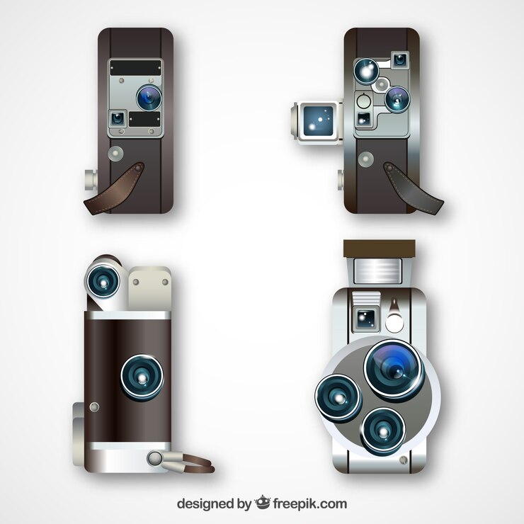Free Vector classic camera collection