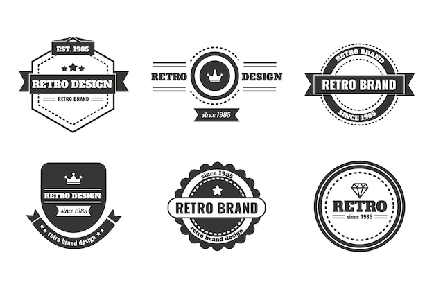 Classic corporate identity logo template