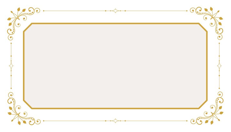 免費 Vector 經典的花框裝飾背景