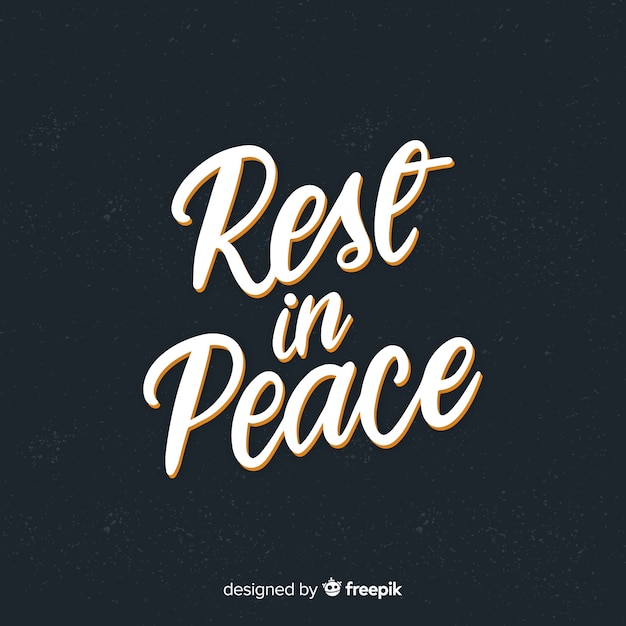 Free vector classic funeral composition with elegant style