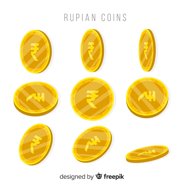 Free vector classic indian rupee collection