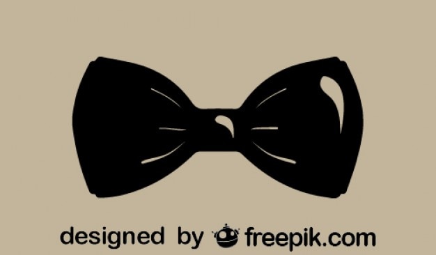 Classic style fashion bowtie icon