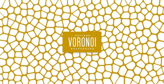 Classic voronoi pattern texture background