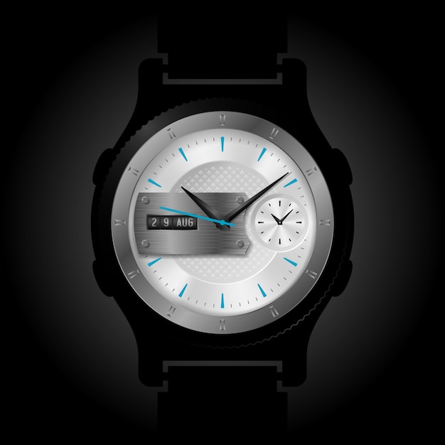 Free vector classic watches interface