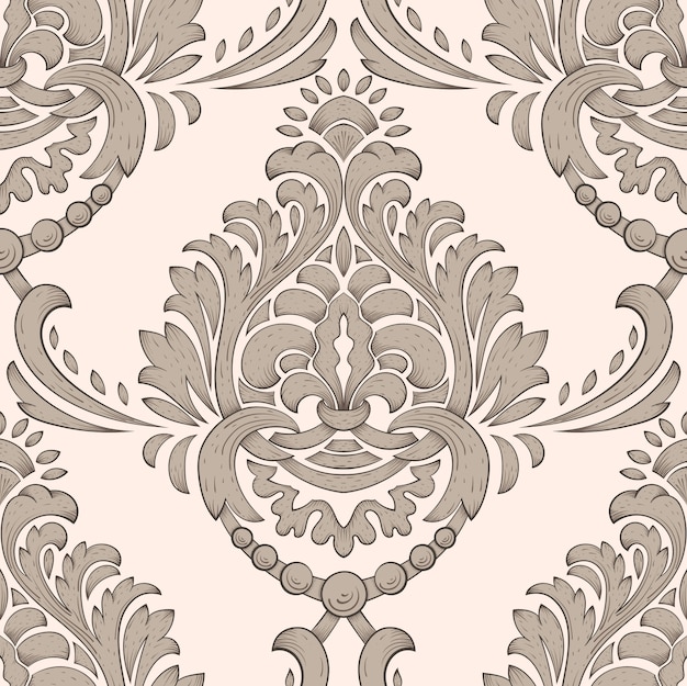 classical luxury old fashioned damask pattern