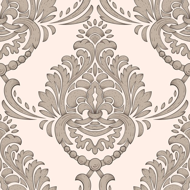 classical luxury old fashioned damask pattern