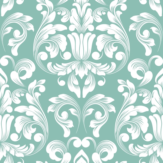 Free vector classical luxury old fashioned damask pattern.