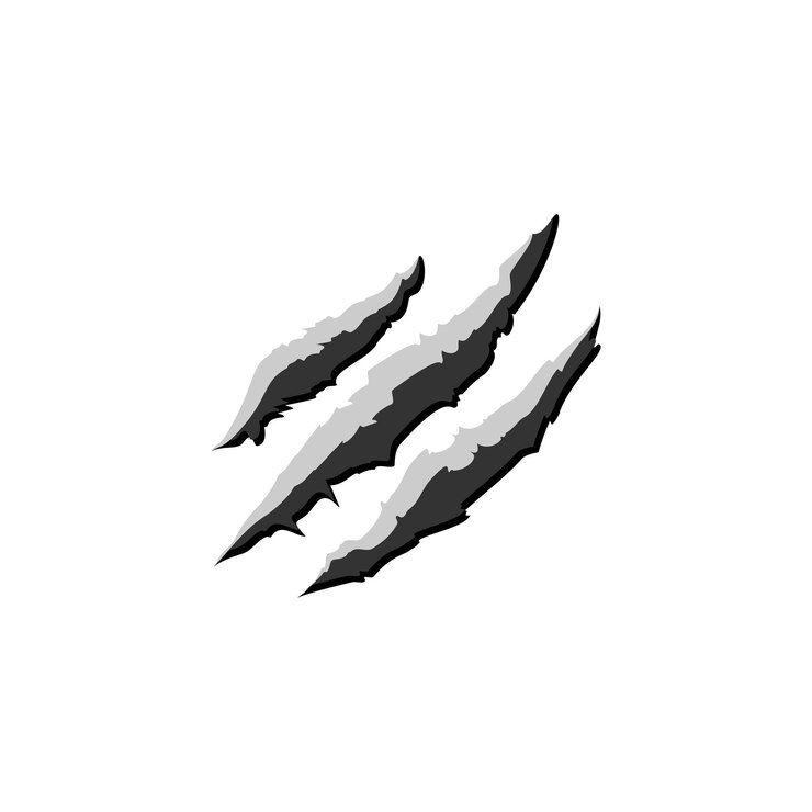 無料Vector 爪の傷害ベクトル