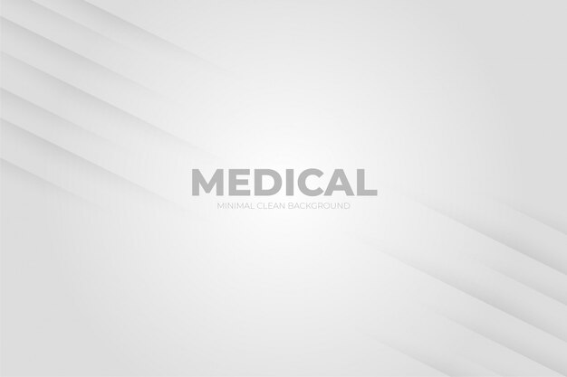 Clean Background with Medical Shapes