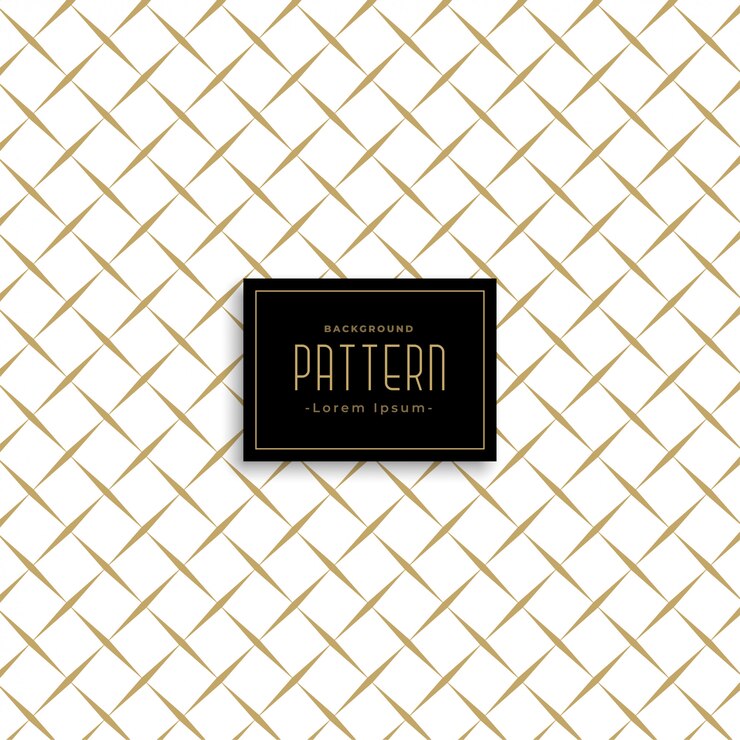 Free Vector clean cross line vector pattern