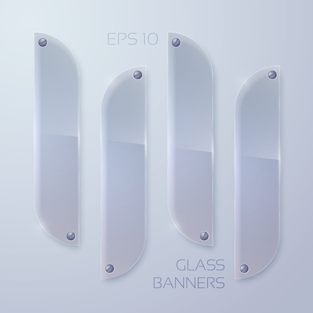 Clean Glass Frame, Rectangular Shape