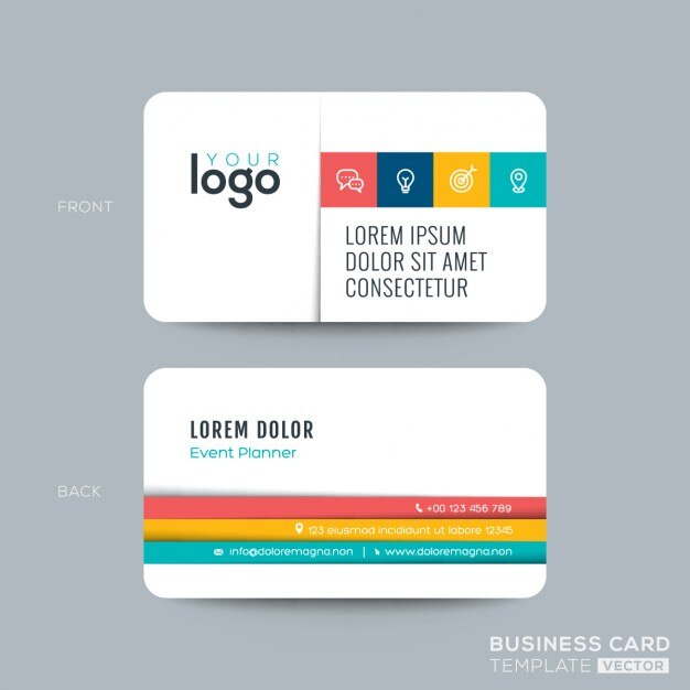 Clean and simple business card