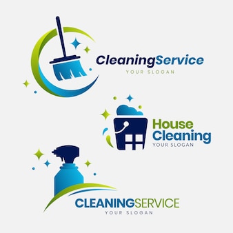 Cleaning logo collection