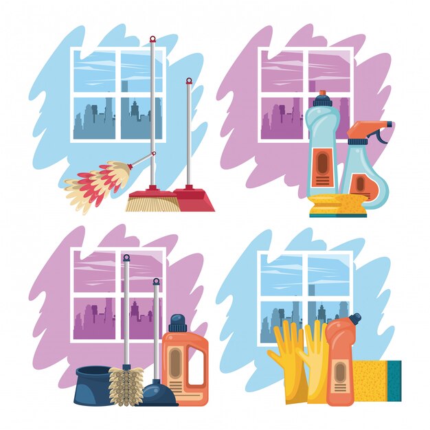 Cleaning products for home