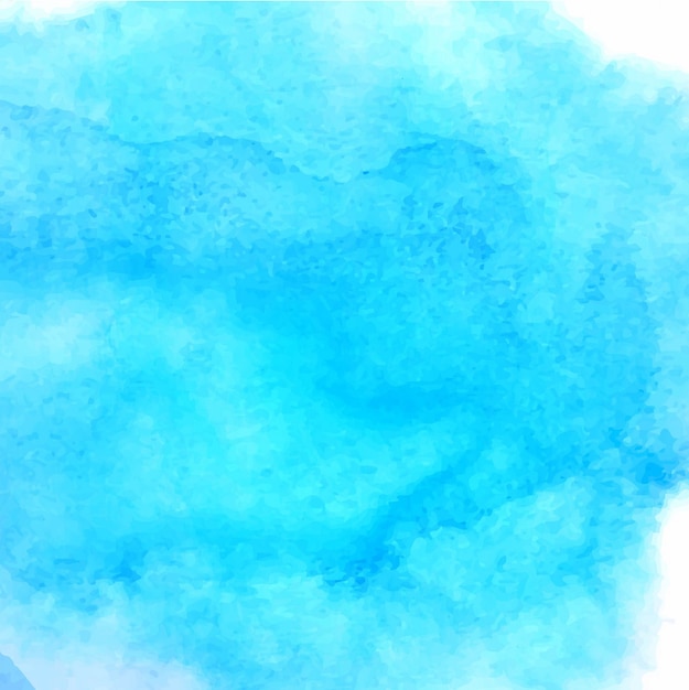 Free vector clear blue watercolor background