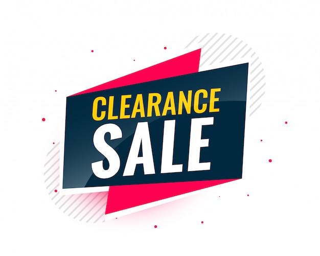 Clearance Sales