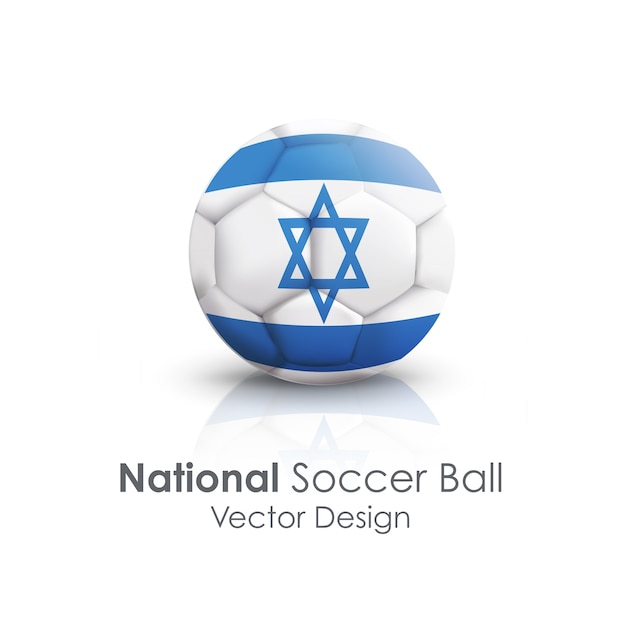 Closeup sport soccer icon sphere