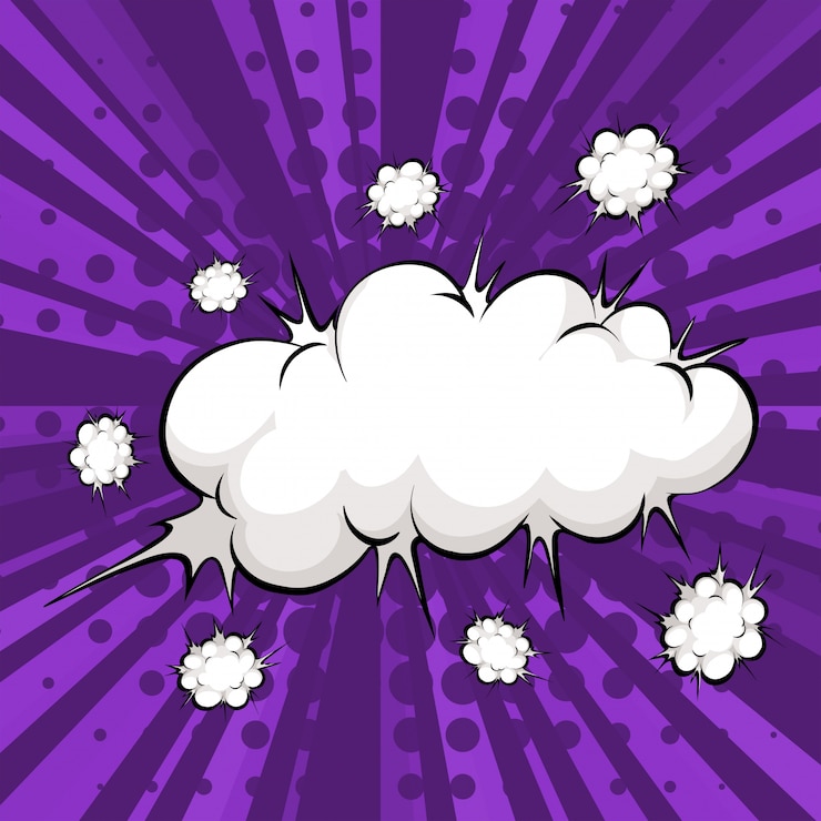 Free Vector cloud bubble
