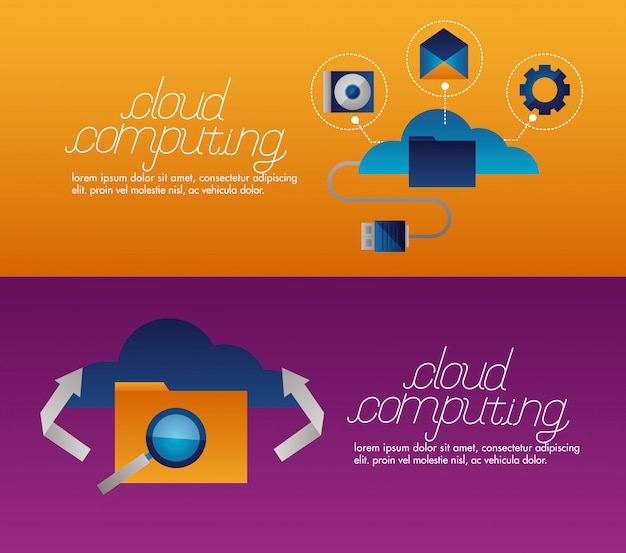 Cloud computing banner