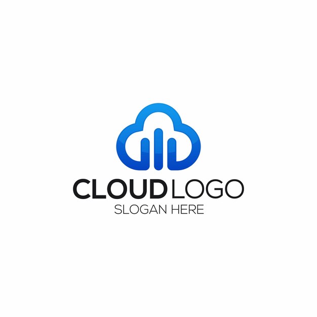 Cloud Data logo colorfuell